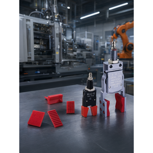 Pinza para moldes Sprue Gripper Mini-A/B/C/D/E de aleación de aluminio con almohadilla de silicona para robot de moldeo por inyección - Product Image 2