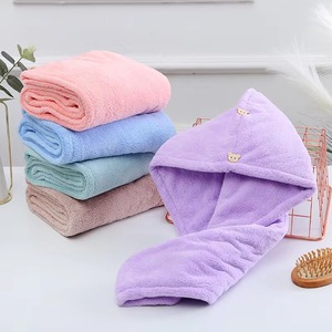 Microfiber Hair <b>Towel</b> Turban <b>Wrap</b> Quick Dry Super Absorbent Anti Frizz Hair Turban for Women Curly Long Wet Hair Drying <b>Towel</b> - Product Image 2