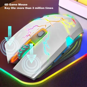 España árabe 60% Gaming Keyboard Mouse Combos RGB retroiluminado 60 por ciento Teclado Gamer Game Keyboards Gaming Keyboard and Mouse