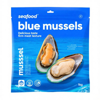 Sac en plastique refermable personnalisé réutilisable pour aliments secs, épices, poudre de chili, avec fenêtre transparente