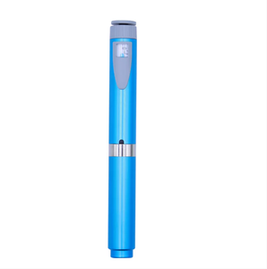 Stylo injecteur portable V2 60U, design de verrouillage de dose haute précision, coque métallique durable pour les fournitures d'auto-injection à domicile - Product Image 2