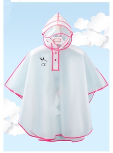 Cute Original Design of Transparent Dinosaur <strong>Raincoat</strong> for Children, Outdoor <strong>Raincoat</strong> for Boys and Girls Aged <strong>2</strong> to 8 - Product Image 2