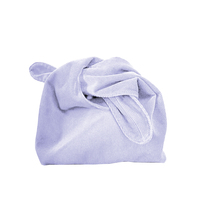 Vente en gros de sacs à main de maquillage pour poignet mini nœud de luxe pour femmes sac à main fourre-tout avec nœud en velours côtelé