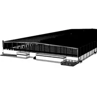 Resetal-marco de acero para almacenamiento, estructura de acero prefabricada, almacén al por mayor