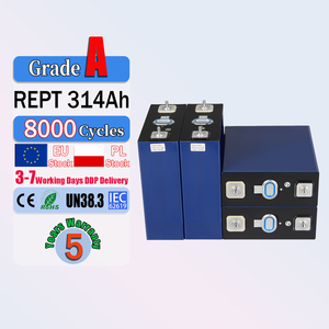 Poland Stock EU DDP 8000 Cycles REPT Grade A Brand New 3.2V 314Ah Prismatic Solar Storage Cell Lithium Iron Phosphate <b>Battery</b> - Product Image 1