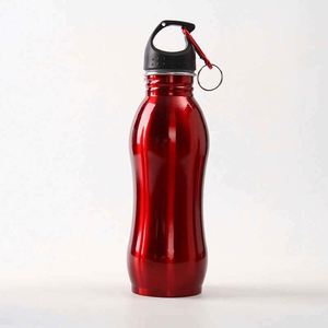 Botella de Agua de Acero Inoxidable Roja con Aislamiento de Doble Pared y Tapa de Viaje para Uso en Exteriores - Product Image 1
