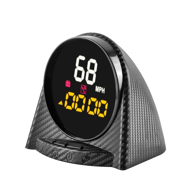 AUTOOL X70 GPS Head up Display Car Led Altitude Time Digital System Over-speed Alarm KMH PMH HUD
