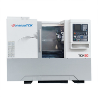 TCK50 Heavy Duty CNC Tour Machine Alliage Roue Réparation Tournant Centre 220v Tension Prix Concurrentiel