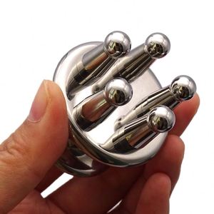 Masaje de acero inoxidable masaje terapia palo drenaje de ácido linfático cuero cabelludo cabeza meridiano peine para magnetoterapia <span class=keywords><strong>fisioterapia</strong></span> - Product Image 5