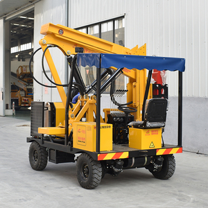 Hincadora de Ruedas de Tamaño Pequeño Más Vendida con Motor Euro V para Instalación de Paneles Solares en India - Product Image 2
