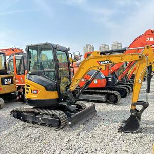 Alta qualità usato Sany 26U escavatore <span class=keywords><strong>Mini</strong></span> tipo 2ton <span class=keywords><strong>90</strong></span>% nuova condizione originale pompa a ingranaggi cuscinetto PLC Core vendita a buon mercato - Product Image 3