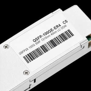 โมดูลรับส่งสัญญาณแสง QSFP28 100G ER4 40km 1310nm LAN-WDM SMF Duplex LC จากโรงงานโดยตรง ใช้งานร่วมกันได้ - Product Image 5