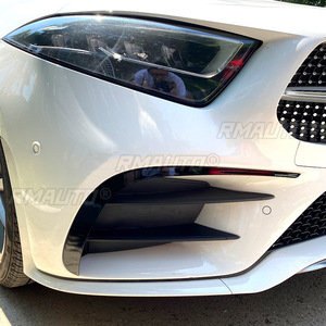For Mercedes Benz CLS-Class C257 AMG Line 2018-2021 Wind Knife Spoiler Tuning Air Blade Front Side <b>Splitter</b> Car Accessories - Product Image 3