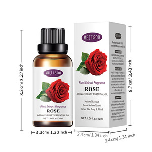 Aceite Esencial de Vidrio de Lujo para Difusor, Humidificador, Ambientador de Coche, 30 ml, Set de Aromaterapia, 8 Aromas, Extracto Natural de Plantas - Product Image 3