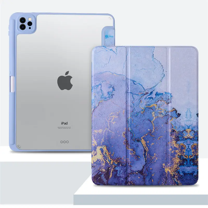 Multi Color protective silicone Case for apple ipad air4 10.9 inch fancy tablet PU cover for apple tablet ipad air 4 10.9
