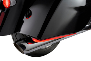 Feux de position/feux de freinage LED inférieurs Plug-N-Play pour sacoches arrière Indian Pursuit Dark Horse / Elite / Limited 2022-2023 - Product Image 5