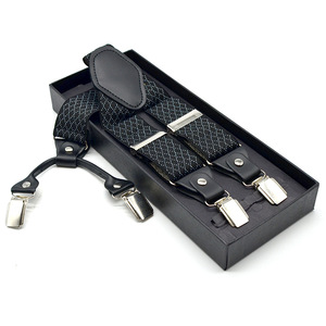 <span class=keywords><strong>Bretelle</strong></span> alla Moda da <span class=keywords><strong>Uomo</strong></span> con 4 Clip, <span class=keywords><strong>Bretelle</strong></span> Casual <span class=keywords><strong>in</strong></span> <span class=keywords><strong>Pelle</strong></span>, <span class=keywords><strong>Bretelle</strong></span> Elastiche per Pantaloni da <span class=keywords><strong>Uomo</strong></span> - Product Image 5