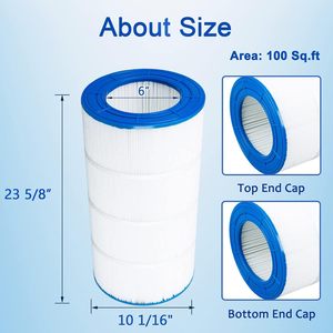 Cartouche filtrante pour piscine Berman Filter 19916 CCRP100 pour spa et piscine - Product Image 5