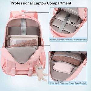 Laptop Personalizada para Mujer, Linda Mochila de Viaje para Mujer, Bolso Profesional para Computadora, Mochila, Bolsa para Libros, Set de Mochilas Escolares - Product Image 2