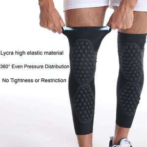 <span class=keywords><strong>Manchon</strong></span> de jambe rembourré avec rembourrage en nid d'abeille pour le cyclisme et le <span class=keywords><strong>VTT</strong></span> - Product Image 6