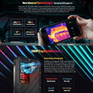 Global <span class=keywords><strong>Ulefone</strong></span> <span class=keywords><strong>Power</strong></span> <span class=keywords><strong>Armor</strong></span> <span class=keywords><strong>18T</strong></span> Teléfono ultra resistente 9600mAh 12GB + 512GB 6,58 pulgadas <span class=keywords><strong>5G</strong></span> Teléfonos inteligentes Android - Product Image 3