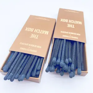 Hotel advertising available Matchbox Factory processing Customized size Advertising matches hotel matches black matches