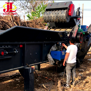 15 tonnes par heure Machine robuste de grande capacité pour la sylviculture Déchiqueteuse de branches d'arbres - Product Image 1