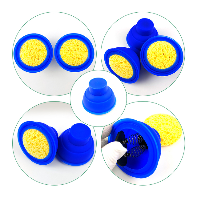 OEM Custom Negative Pressure Pulse Silicone Electrode for Low and Medium Frequency Pulse Massager