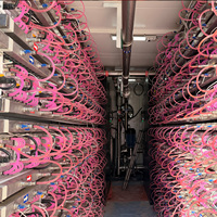 Conteneur DrolinBox 40HC pour l'efficacité de refroidissement liquide dans l'exploitation minière, PUE 1.06