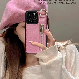 Hot lật Ví chèn thẻ dây kéo chủ thể thao thiết kế Điện thoại di động Trường hợp đối với S20 bảo vệ vỏ sò vải thiều mô hình bìa - Product Image 2