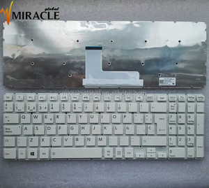 Nouveau clavier d'ordinateur portable blanc LA SP pour <span class=keywords><strong>Toshiba</strong></span> Satellite L50-B <span class=keywords><strong>L50D</strong></span>-B P55W-B S50-B P55W-B5224 P55W-B5318 L50-C AEBLYL00120 - Product Image 6