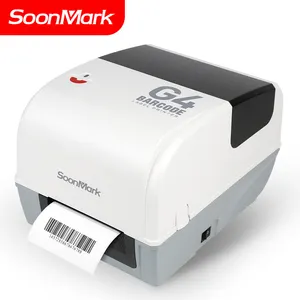 Soonmark G4 Printer Transfer Termal Desktop 203Dpi, Printer Label Wifi dengan Pita