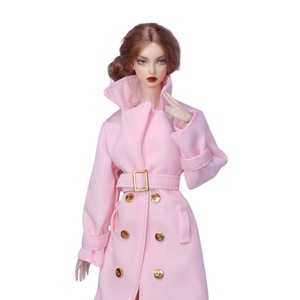 Vente <span class=keywords><strong>en</strong></span> gros de la série STAR PRODUCT, vêtements pour poupées de 30 cm, ensemble de veste longue, ceinture et bottes, accessoires pour poupées - Product Image 4