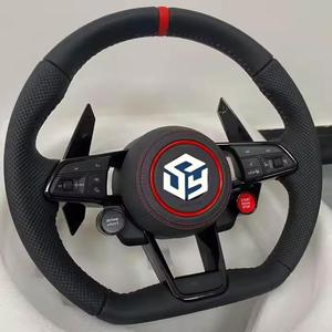 Volante Deportivo de Fibra de Carbono Mejorado con Levas de Cambio para Volkswagen Golf 2019 2020 2021 2022 <span class=keywords><strong>2023</strong></span> 2024 - Product Image 6