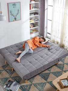 دروبشيبينغ عالية الجودة خشب متين 3 مقاعد الايطالية سالاس البيت الحديث الأريكة شاملة سرير أثاث قابلة للطي غرفة المعيشة أريكة - Product Image 5