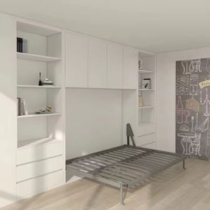 เตียงพับติดผ<span class=keywords><strong>น</strong></span>ังไม้จริงอเนกประสงค์ <span class=keywords><strong>ราคา</strong></span>ขายส่ง ขนาดสั่งทำได้ พร้อมตู้เสื้อผ้า สำหรับเฟอร์นิเจอ<span class=keywords><strong>ร์</strong></span><span class=keywords><strong>บ้าน</strong></span> <span class=keywords><strong>ประหยัด</strong></span>พื้<span class=keywords><strong>น</strong></span>ที่ - Product Image 1