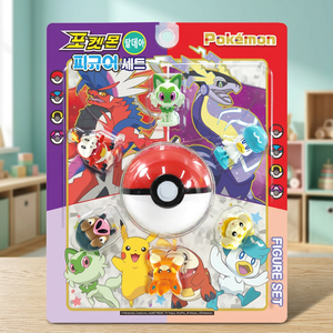 Ensemble de figurines Pokémon Paldea, jouet de collection en plastique pour enfants de 7 à 12 ans, thème fantastique et science-fiction - Product Image 2