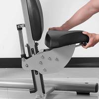 Appareil de musculation professionnel Iso-Lateral à charge libre pour press à la poitrine inclinée assise, en acier, usage commercial sécurisé