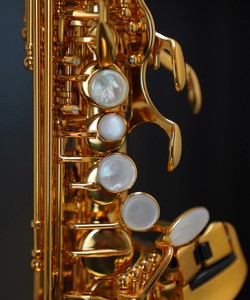 Saxophone soprano professionnel haut de gamme plaqué or, fabrication chinoise, vente en gros directe d'usine, meilleure vente, tonalité Bb - Product Image 6