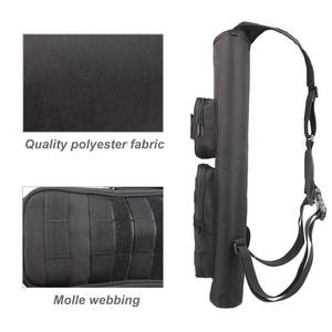 Muestra Gratuita de Bolsa Porta Flechas de Cuero Vacuno Tradicional para Tiro con Arco, con Correas Ajustables, Compatible con Ballesta, Razonablemente Precio - Product Image 4