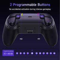 EasySMXX05Pro manette de jeu à trois modes Hall Rocker déclencheur à deux étages touche de pressage muet complet Programmation Macro-manettes contrôleurs de jeu