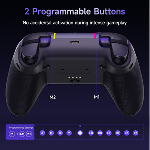 EasySMXX05Pro Gamepad Hall สามโหมด Rocker Hall-STAGE Trigger แบบสองขั้นตอนปุ่มกดปิดเสียงแบบเต็มรูปแบบการเขียนโปรแกรมมาโคร-จอยสติ๊กควบคุมเกม - Product Image 4