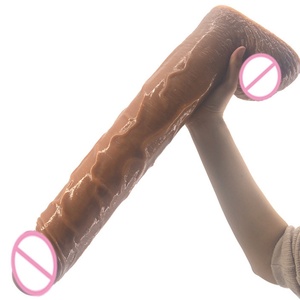 FAAK 50.5cm Super Long Gigantic <b>Dildos</b> Soft Silicone Huge Penis With Suction Cup Sex Toys for Adult Anal Masturbation - Product Image 2