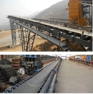 EP100 4 Katlı 10mm Aşınmaya Dayanıklı Kauçuk Konveyör Bant 600mm Uzunluk DIN 22210 STD 12 Mpa Çekme Dayanımı Ev Kullanımı İçin Ayarlanabilir - Product Image 4