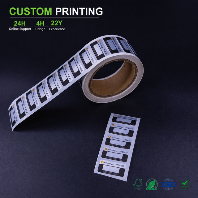 Custom Void Security Seal Label Tamper Evident Sticker Barcode Print Waterproof Adhesive Number Code Roll Sheet Bulk Wholesale