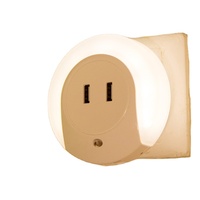 Lampes murales avec capteur de lumière à deux ports USB 2022 populaires