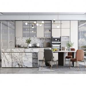 Armoires de cuisine modernes et élégantes, laquées, imperméables, abordables, style italien - Product Image 2