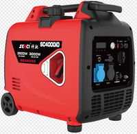 Inverter-Benzingeneratoren 2KW 3KW 5KW Fernstart Elektrostart Tragbare Superleise Geräuscharme Generatoren für den Heimgebrauch