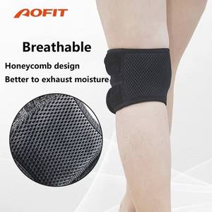 Genouillère à logo personnalisable, souple et réglable, avec sangle de soutien du tendon rotulien, pour le soulagement de la douleur au genou, pour hommes et femmes - Product Image 2