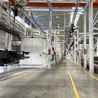 Machine de sablage automatique sans poussière à commande électrique monorail, avec moteur de pompe, pour débavurage et détartrage du métal